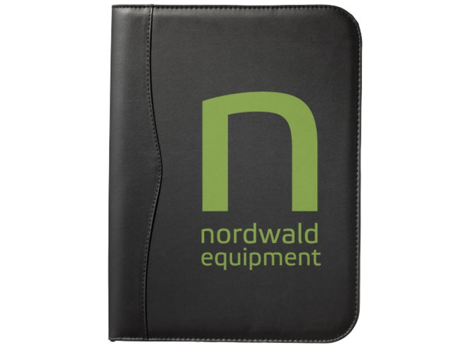 Portadocumenti A4 con cerniera Ebony