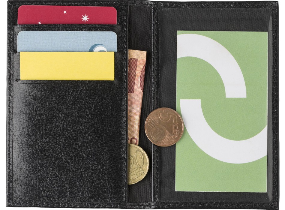 Portafoglio RFID in pelle Lee