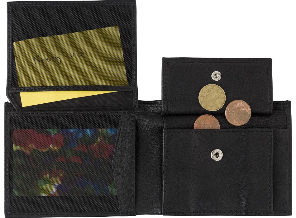 Portafoglio RFID in pelle Yvonne