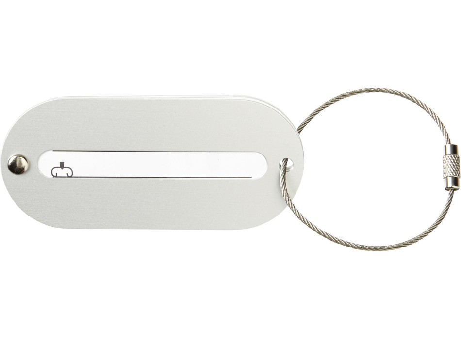 Portanome in alluminio Isa