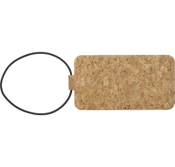 Portanome per bagaglio in sughero Makai