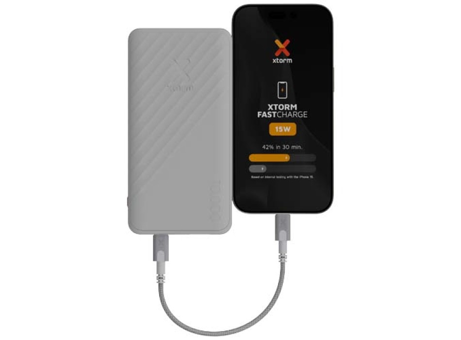 Power bank a ricarica rapida da 10.000 mAh 15 W Xtorm XG210 Go2