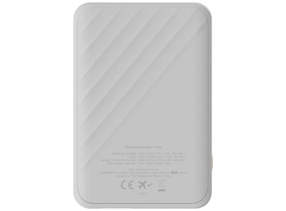 Power bank a ricarica rapida da 5.000 mAh 12 W Xtorm XG205 Go2 