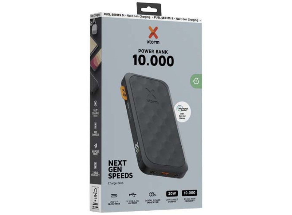 Power bank da 10.000 mAh 20 W Serie Xtorm FS510 Fuel