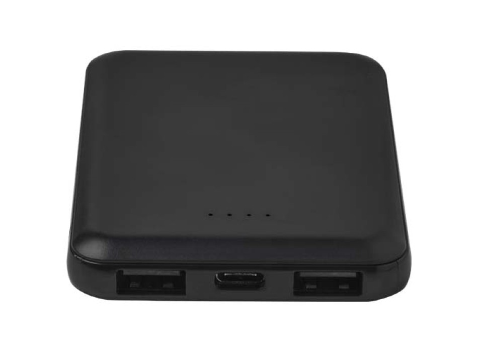 Power bank da 5000 mAh di Tipo C in plastica riciclata Asama