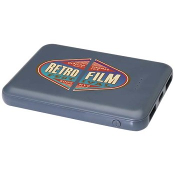 Power bank da 5000 mAh di Tipo C in plastica riciclata Asama