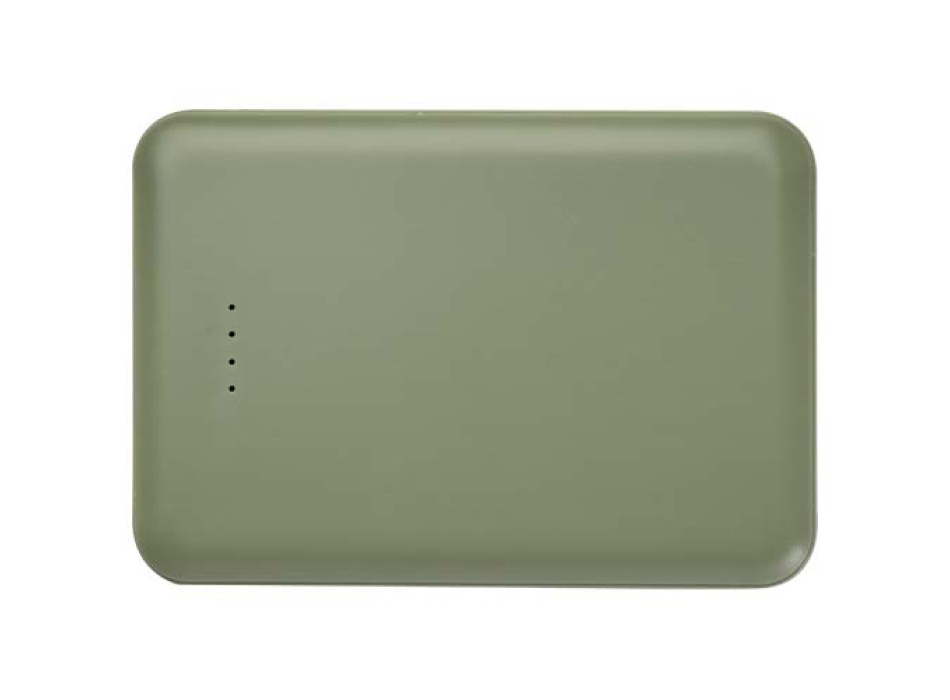 Power bank da 5000 mAh di Tipo C in plastica riciclata Asama