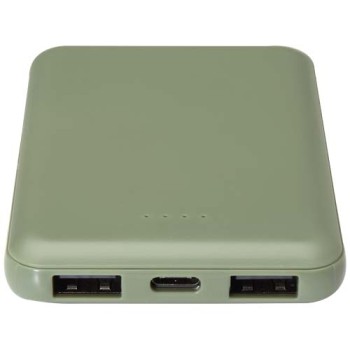 Power bank da 5000 mAh di Tipo C in plastica riciclata Asama