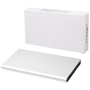 Power bank in alluminio da 8000 mAh Plate