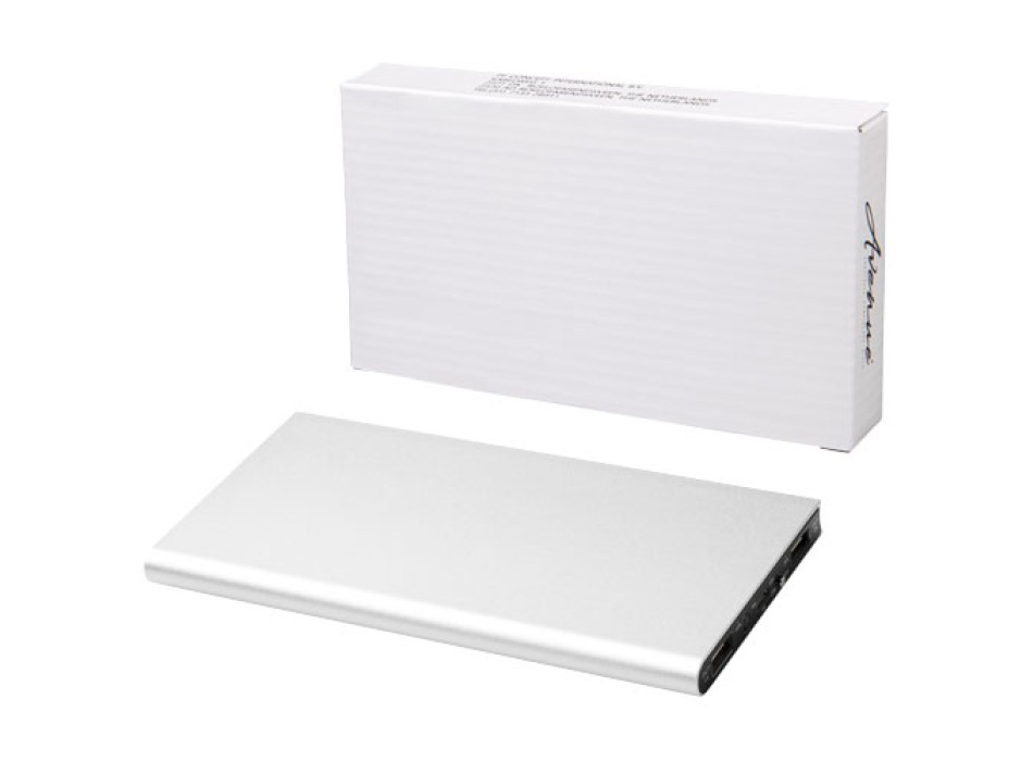 Power bank in alluminio da 8000 mAh Plate