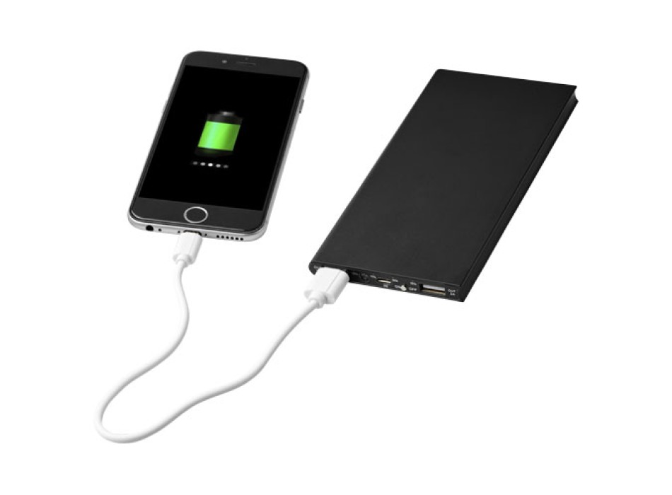 Power bank in alluminio da 8000 mAh Plate