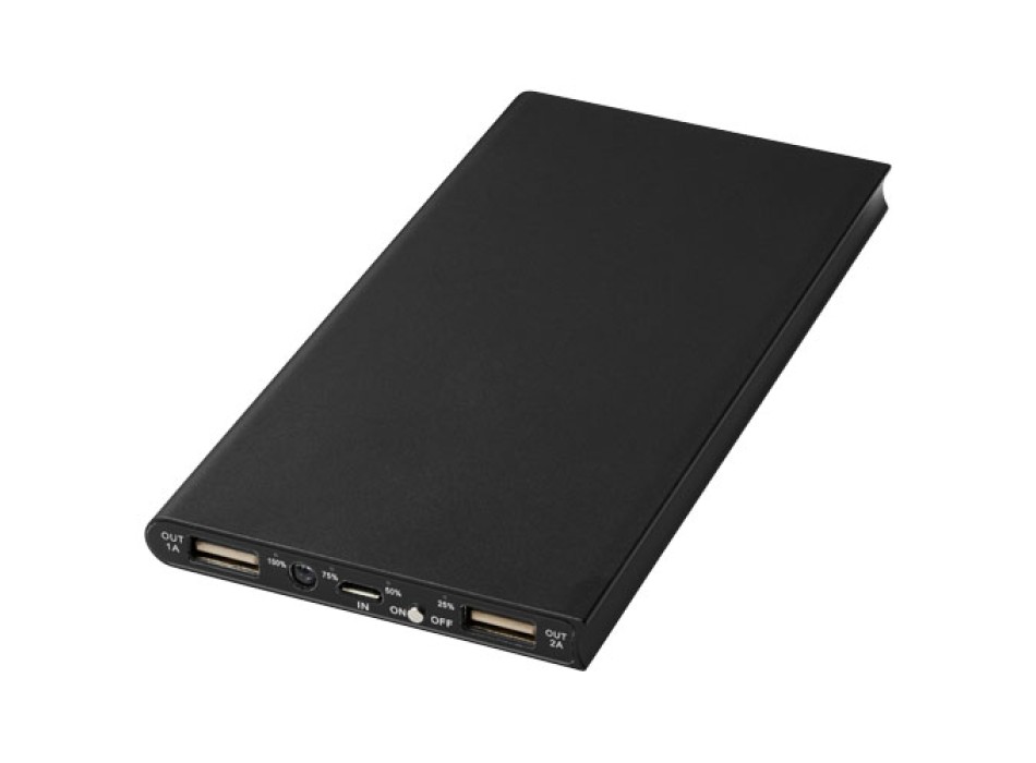 Power bank in alluminio da 8000 mAh Plate