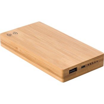 Power Bank in bamboo Walter