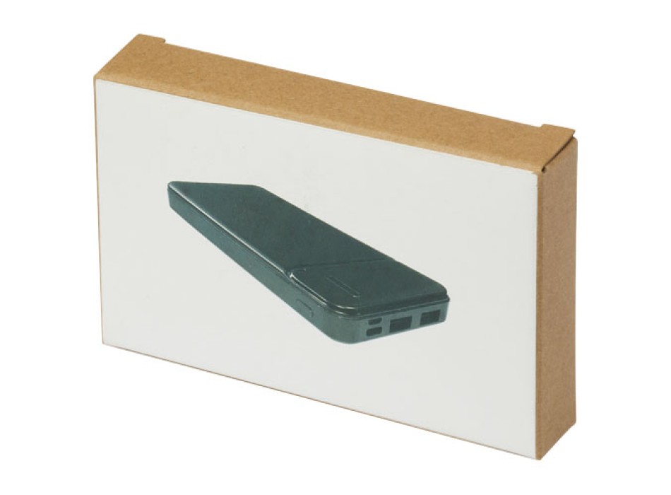 Power bank in plastica riciclata da 10.000 mAh Loop 