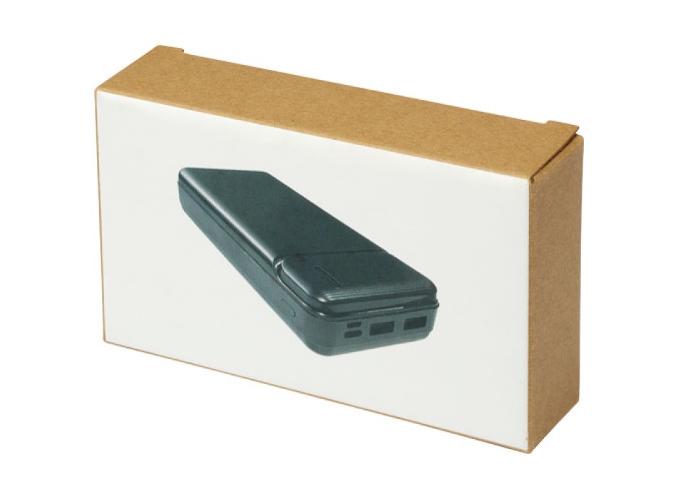 Power bank in plastica riciclata da 20.000 mAh Loop 