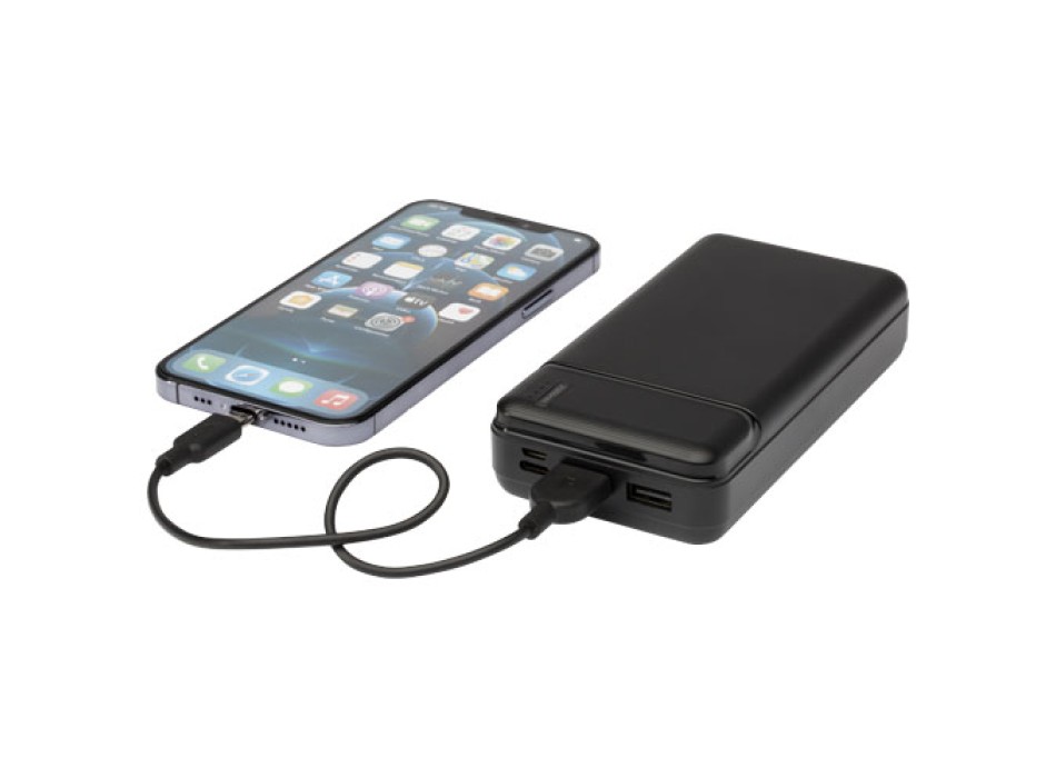 Power bank in plastica riciclata da 20.000 mAh Loop 