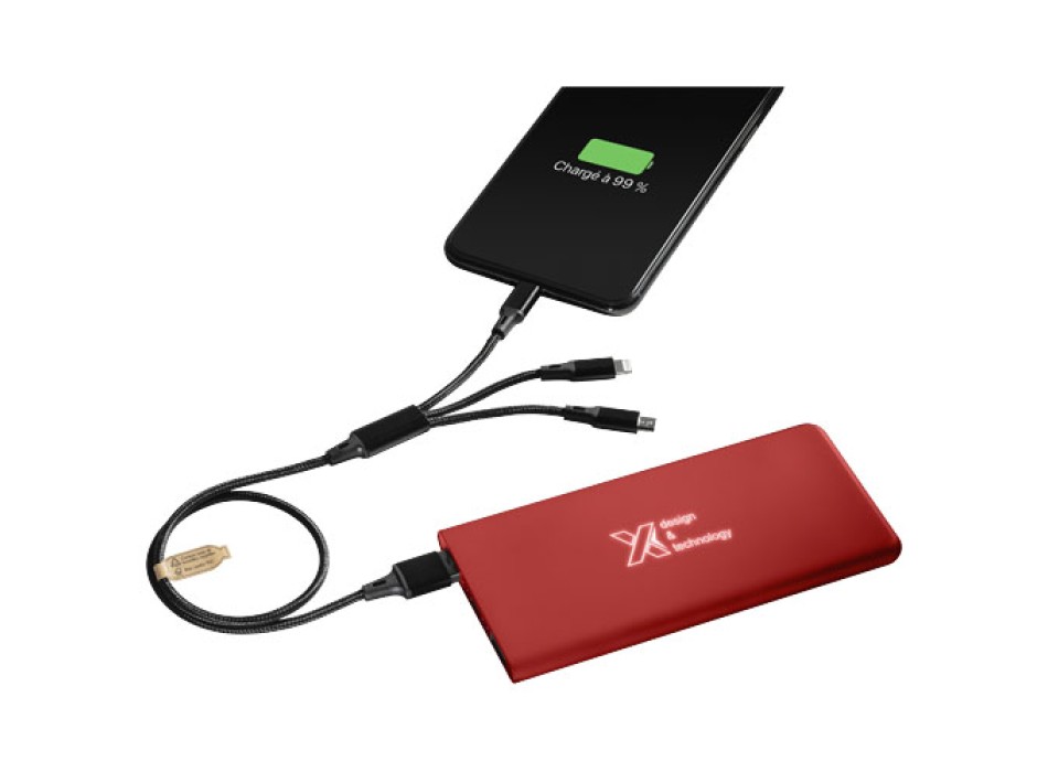 Power bank luminoso SCX.design P15 da 5000 mAh