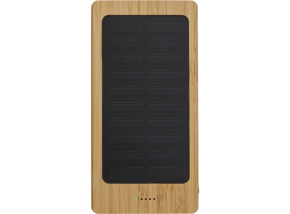 Power Bank solare in bambù Joan