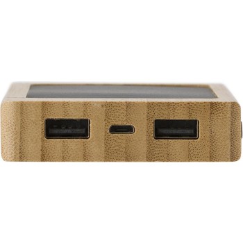 Power Bank solare in bambù Joan