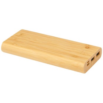 Power bank Tulda da 10,000 mAh in bambù