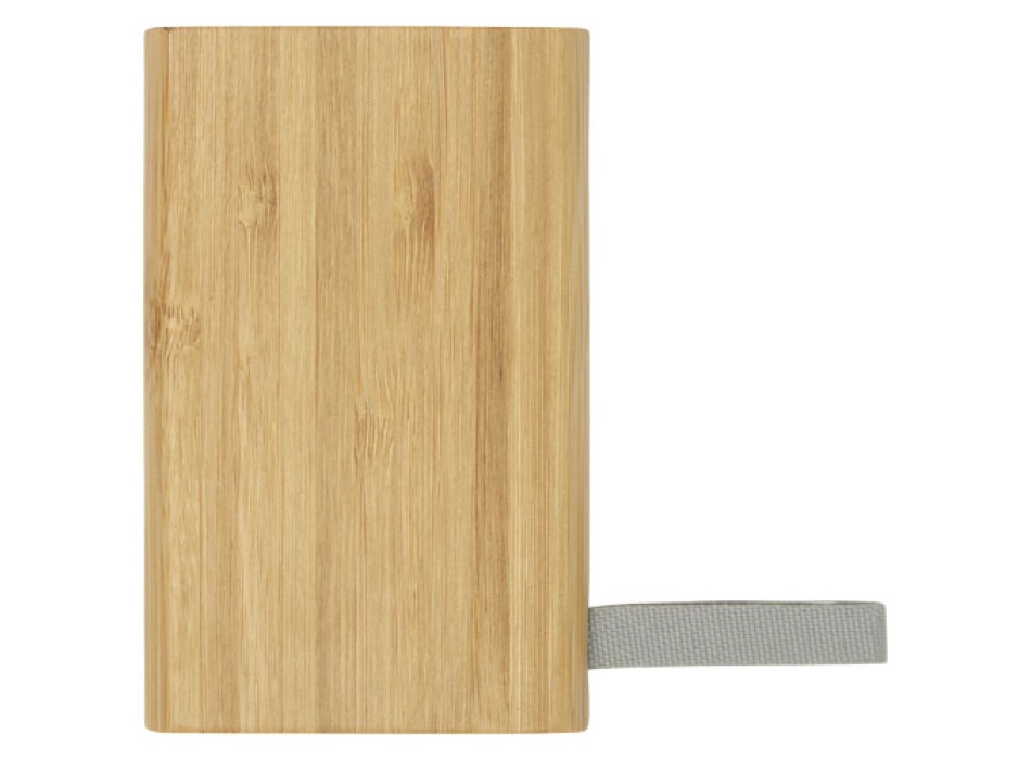 Power bank Tulda da 5000 mAh in bambù