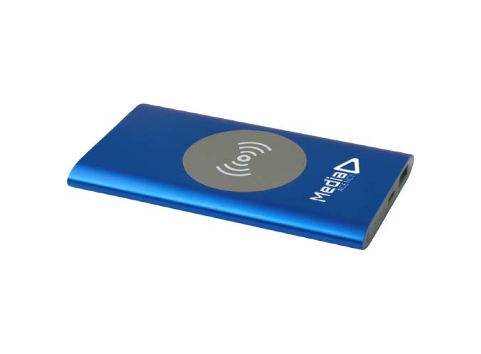 Power bank wireless da 4000 mAh Type C in alluminio riciclato Juice 