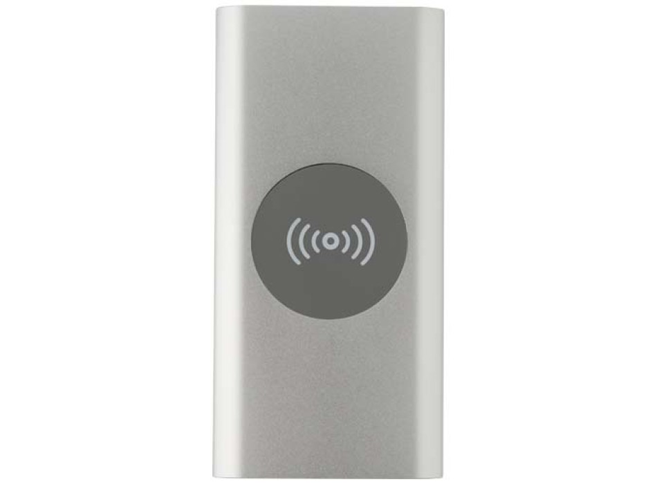 Power bank wireless da 8000 mAh Type C in alluminio riciclato Juice