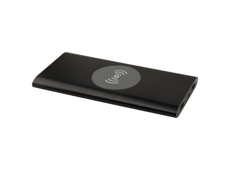 Power bank wireless da 8000 mAh Type C in alluminio riciclato Juice