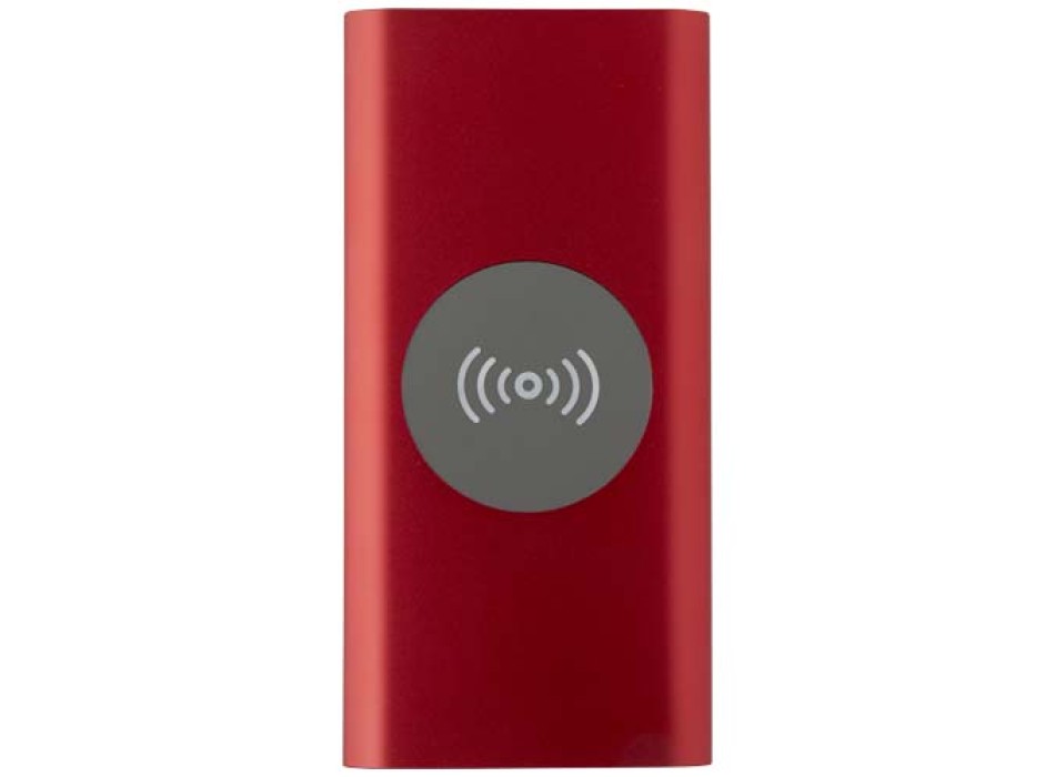 Power bank wireless da 8000 mAh Type C in alluminio riciclato Juice