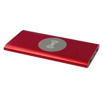 Power bank wireless da 8000 mAh Type C in alluminio riciclato Juice