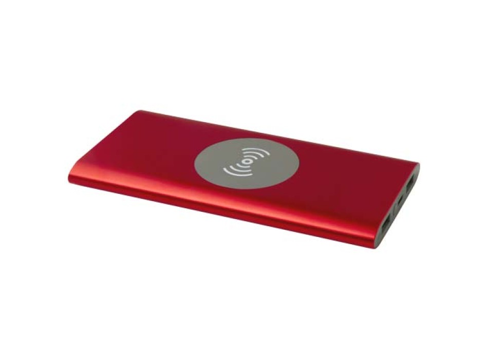 Power bank wireless da 8000 mAh Type C in alluminio riciclato Juice