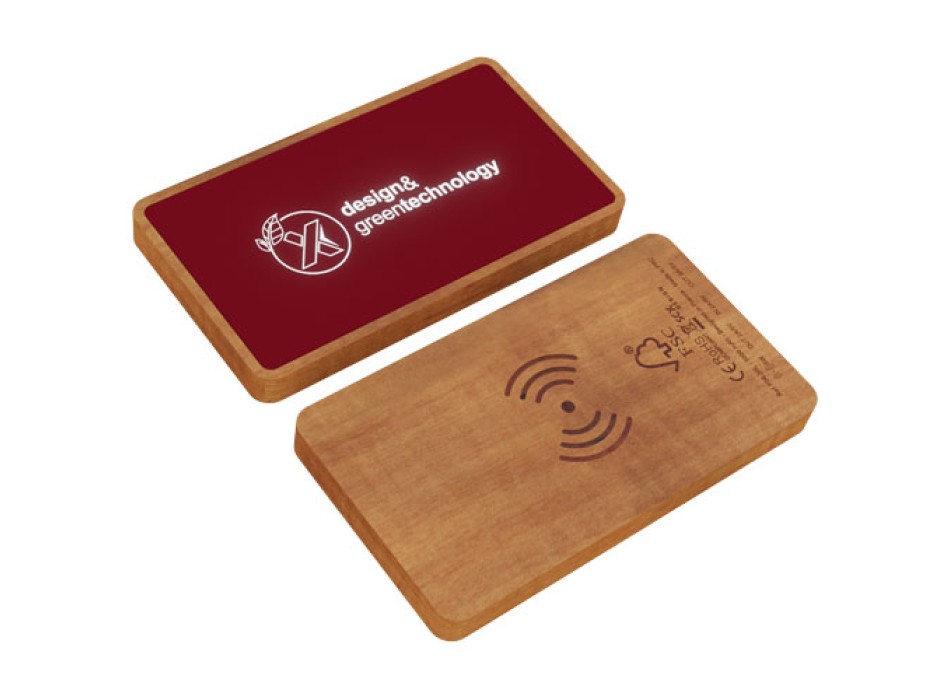 Power bank wireless luminoso da 5.000 mAh SCX.design P36