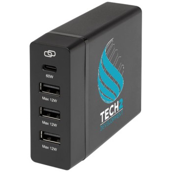 Power station da72 W in plastica riciclata PD ADAPT