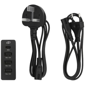 Power station da72 W in plastica riciclata PD ADAPT