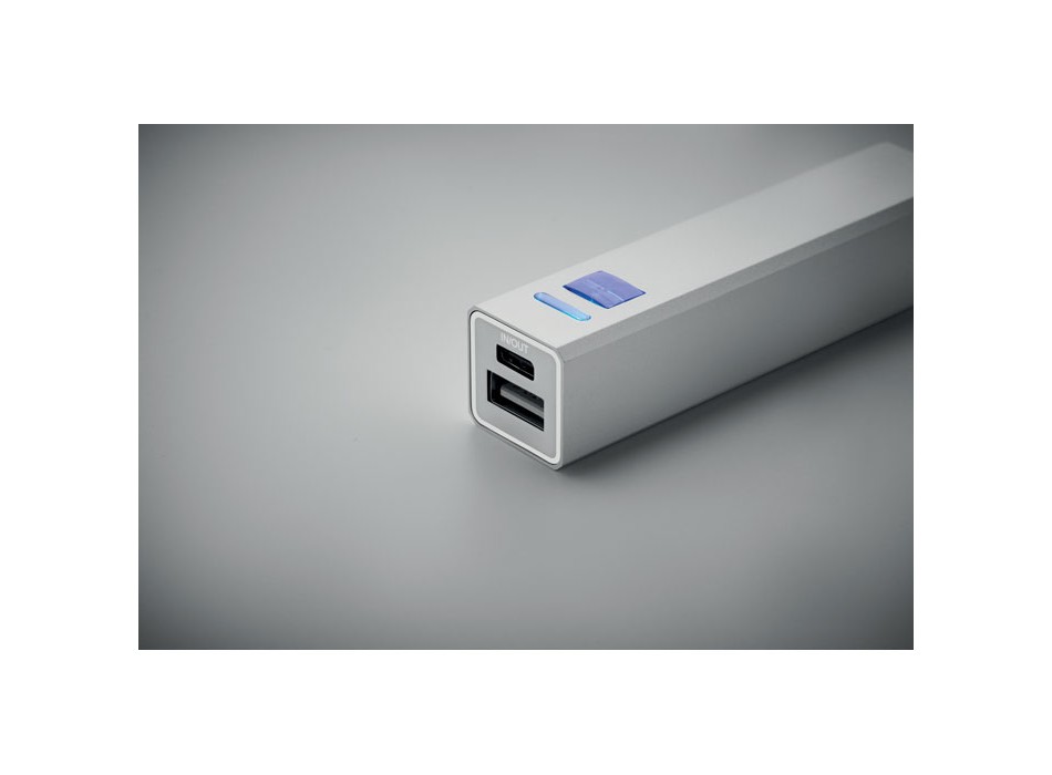 POWERALUC - Power bank 2600 mAh