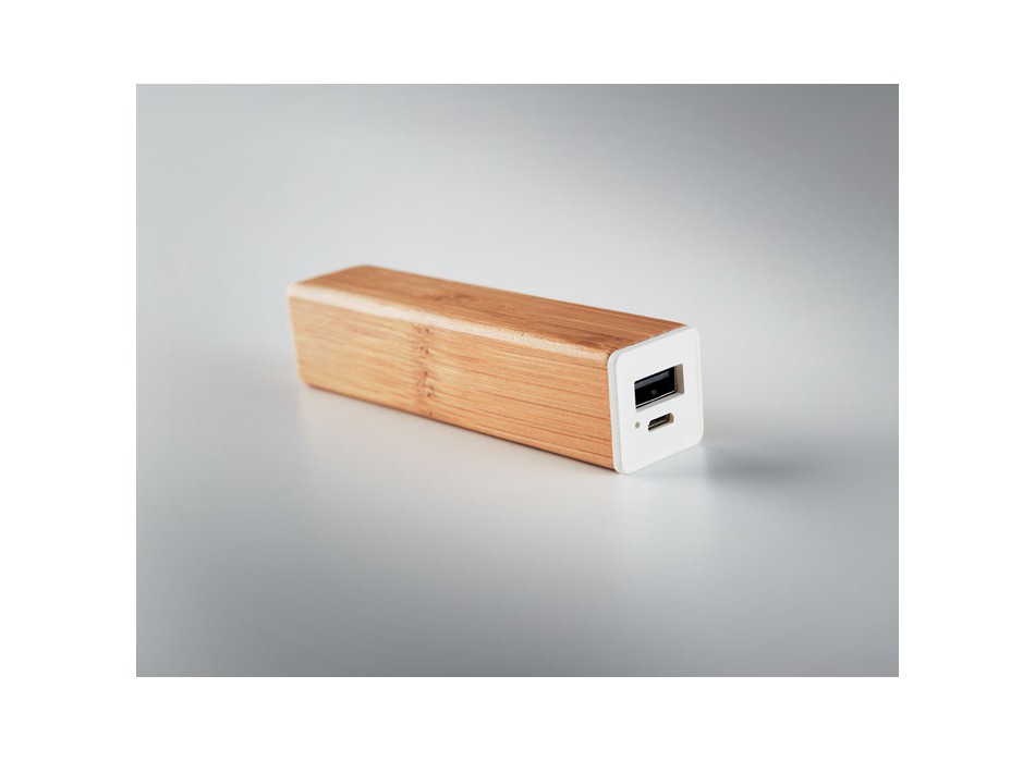 POWERBAM - Power bank in bamboo