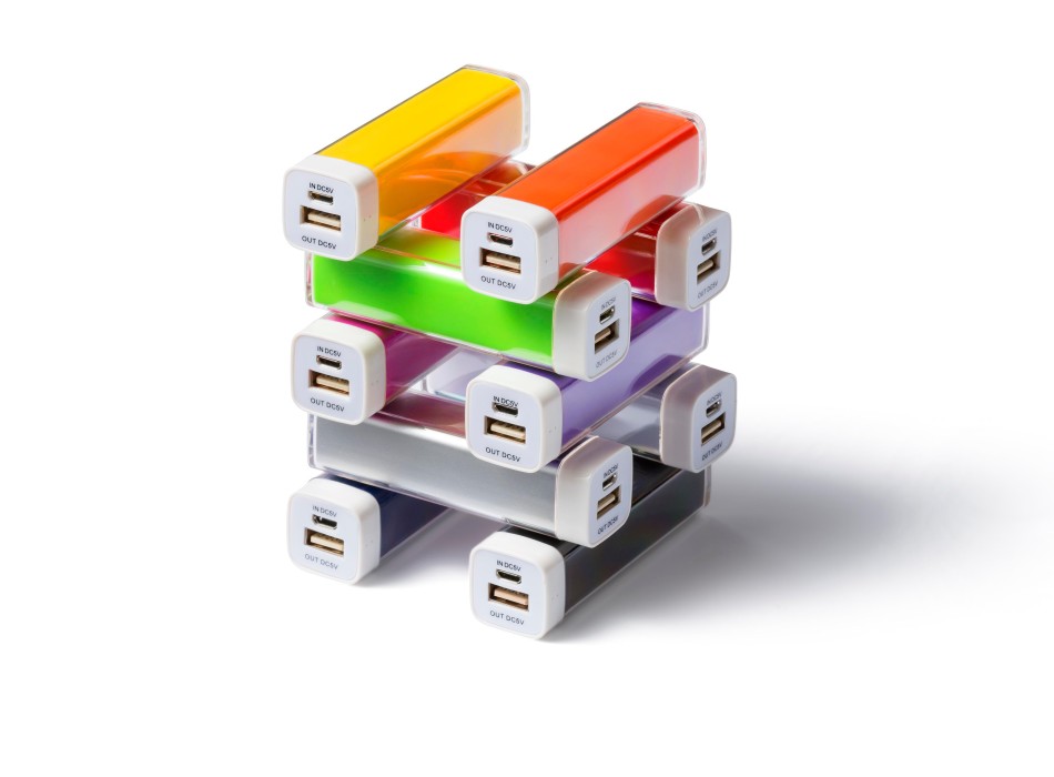 Powerbank in ABS capacità 2.200mAh Nia