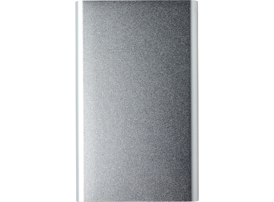 Powerbank in alluminio capacità 4.000 mAh Ezra