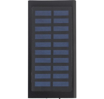 Powerbank solare in ABS e alluminio, capacità 8.000 mAh Adriana