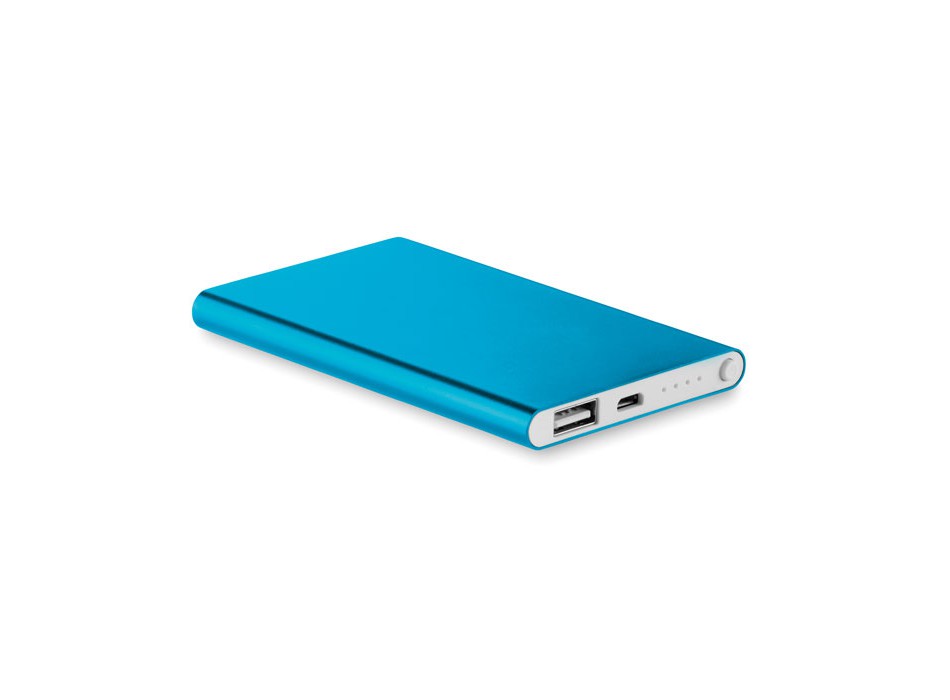 POWERFLAT - Power bank in alluminio da 400