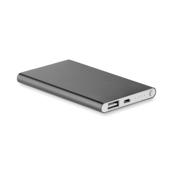 POWERFLAT - Power bank in alluminio da 400