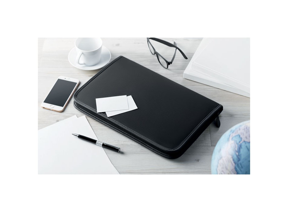 PRIME - Portablocco A4 chiusura a zip