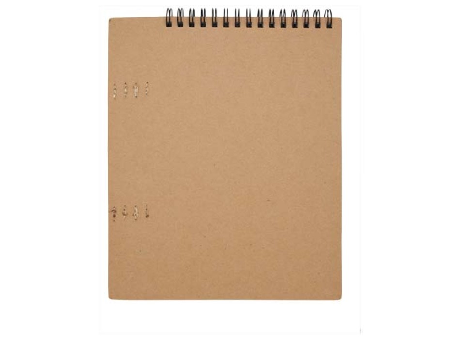 Quaderno a spirale formato A5 con copertina morbida e set di pastelli Doodle