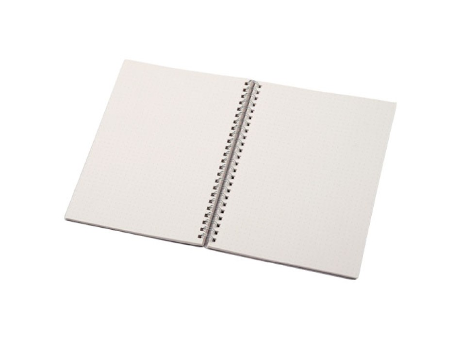 Quaderno formato A5 con rilegatura a spirale Bianco