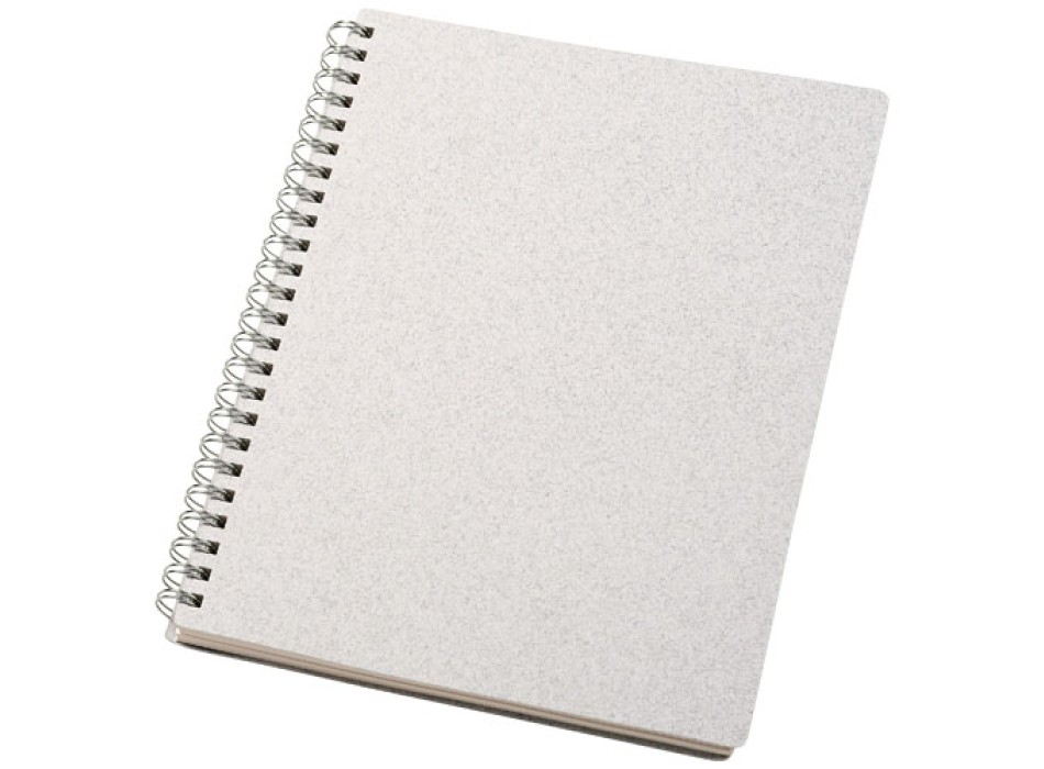 Quaderno formato A5 con rilegatura a spirale Bianco