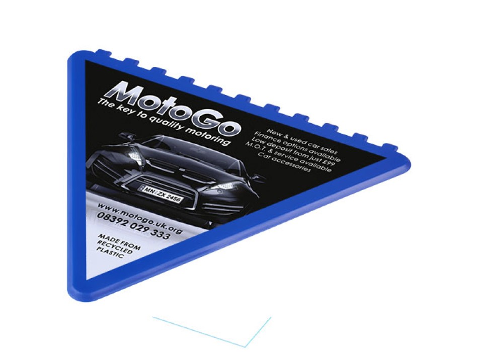 Raschia ghiaccio triangolare Frosty in plastica riciclata