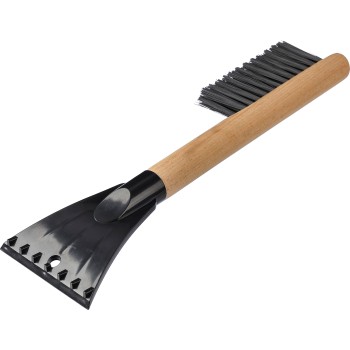 Raschiaghiaccio con spazzola in ABS Doug