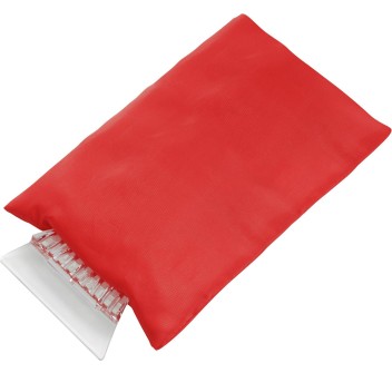 Raschietto per ghiaccio in ABS con guanto in poliestere Doris