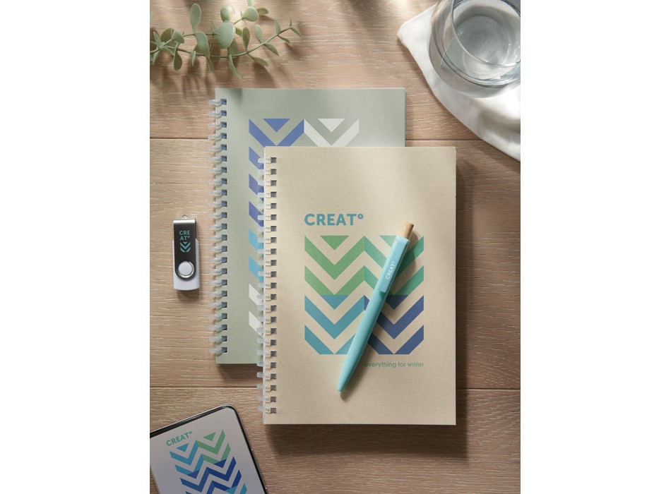 RECARNOTE - Notebook in cartone riciclato A