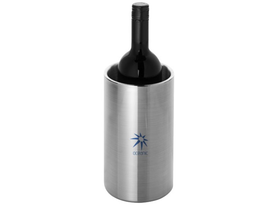 Refrigeratore per vino in acciaio inox a doppia parete Cielo